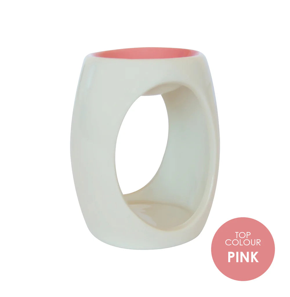 White And Coloured Wax Burner