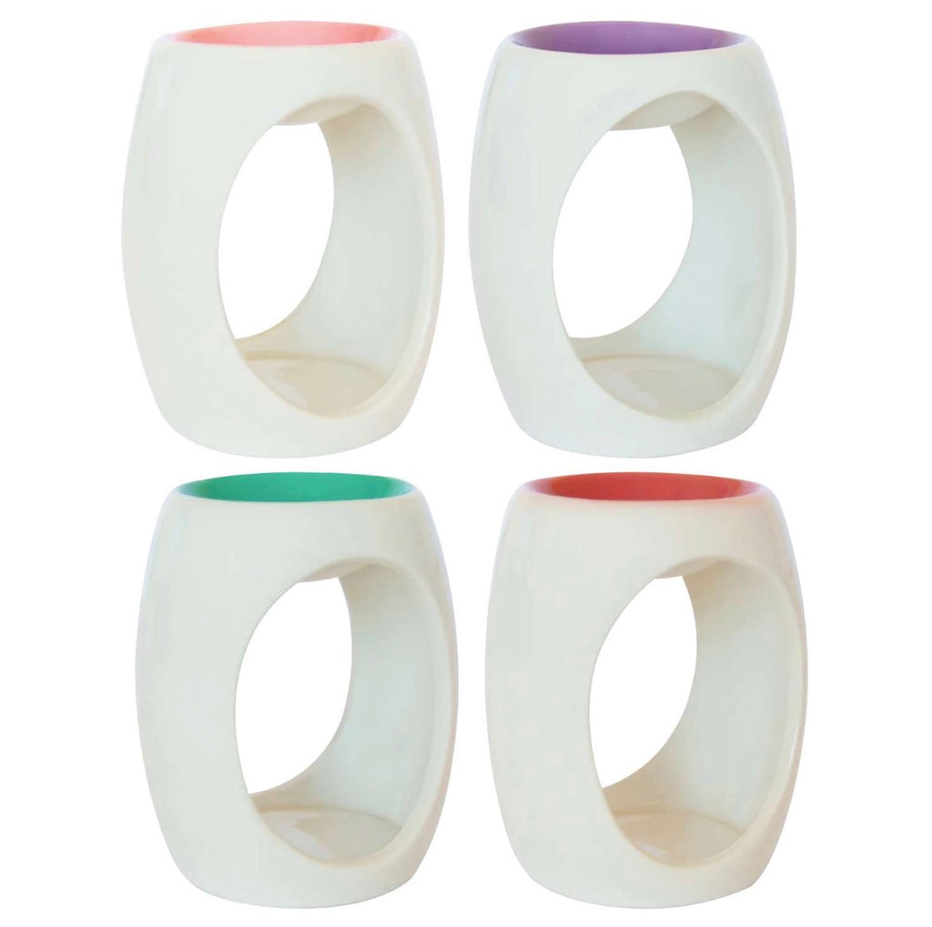 White And Coloured Wax Burner