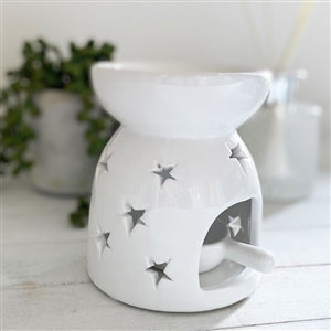 Star White Wax Burner