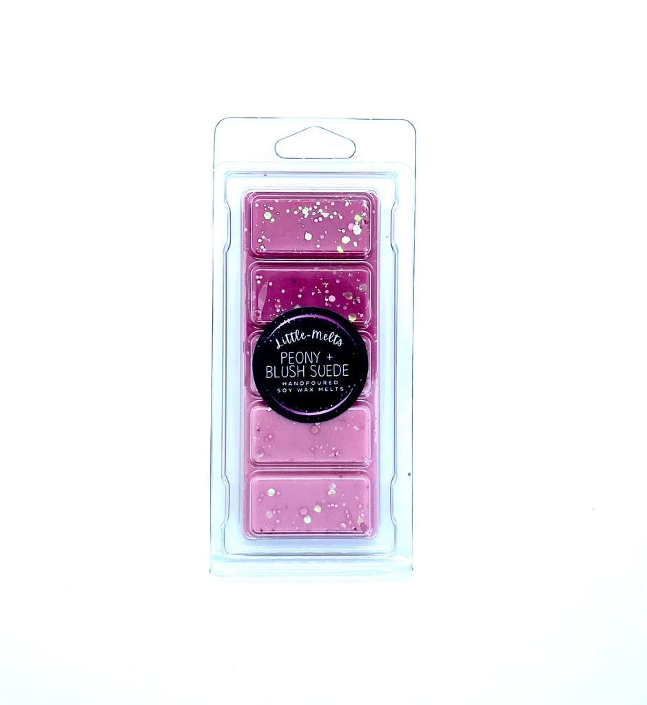 Peony & Blush Suede Soy Wax Melts
