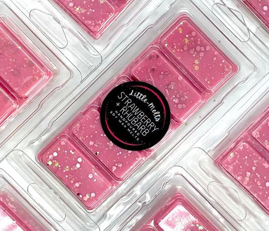 Strawberry & Rhubarb Soy Wax Melts