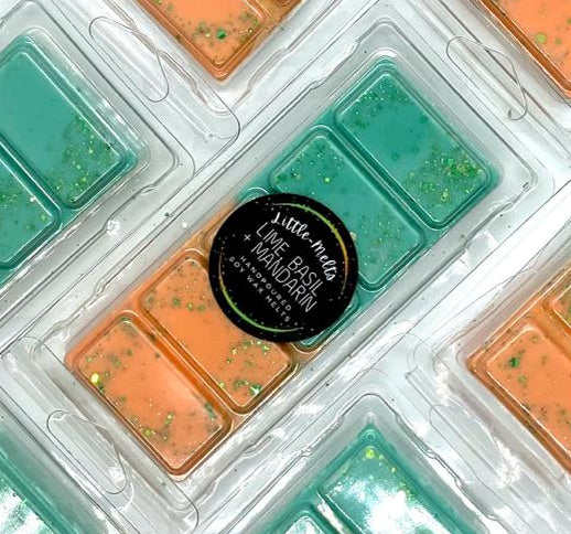 Lime, Basil & Mandarin Soy Wax Melts