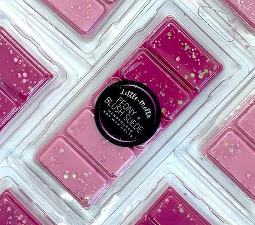 Peony & Blush Suede Soy Wax Melts