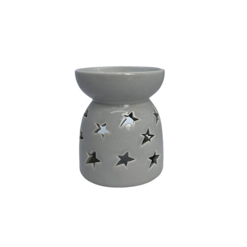 Grey-Star-Wax-Burner-Front