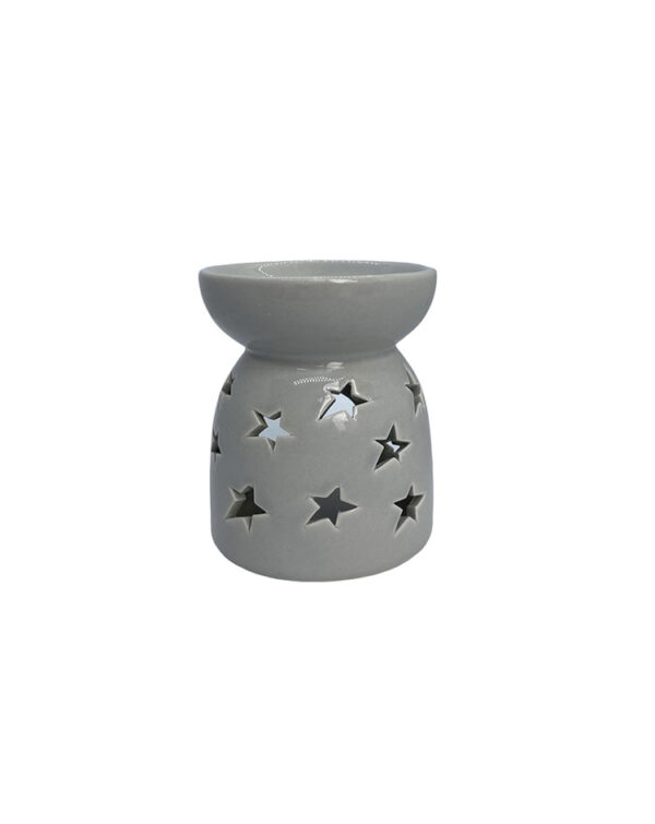 Grey-Star-Wax-Burner-Front