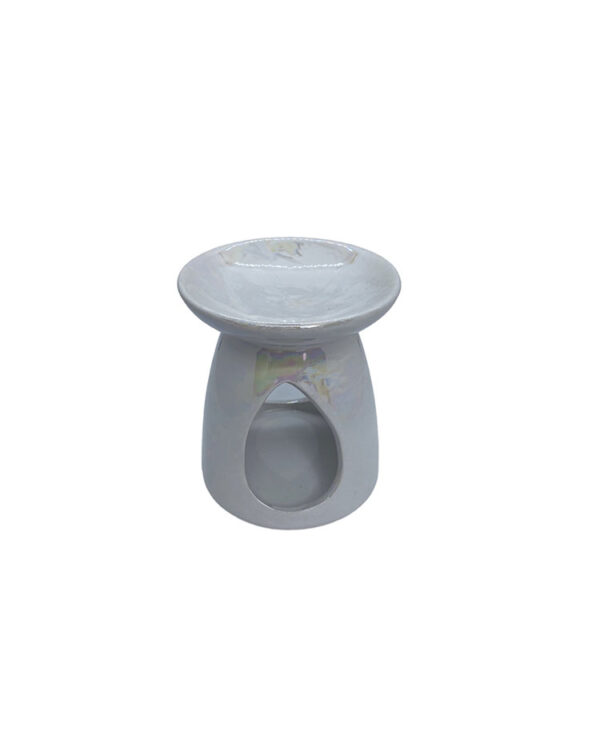 Pearl-White-Wax-Burner-Top