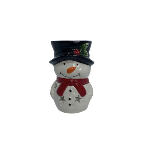 Snowman-Wax-Burner-Front