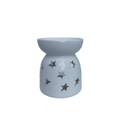 White-Star-Wax-Burner-Front