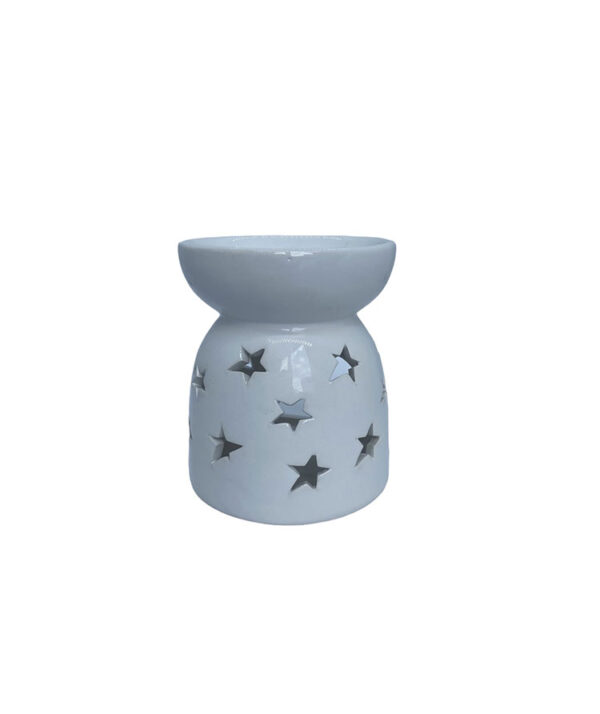 White-Star-Wax-Burner-Front