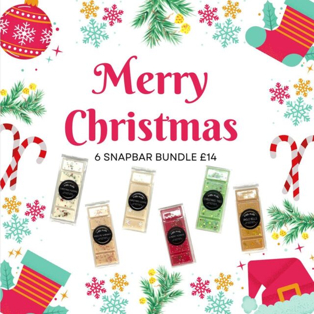 Get that’s festive feeling with our Christmas bundle 🎅🎄⛄️ #smallbusiness #waxmeltaddict #home